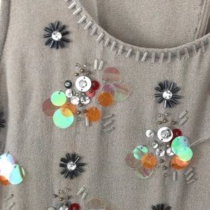 Madison Marcus top, split back